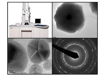 Transmission Electron Microscopy (TEM) machine and results