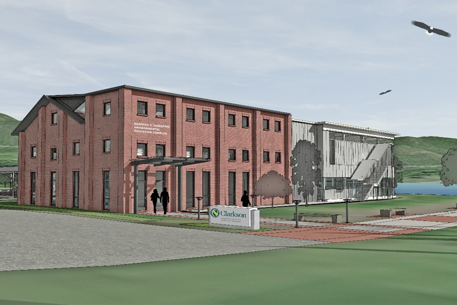An artist's rendition of the renovations of the Donofrio Complex.