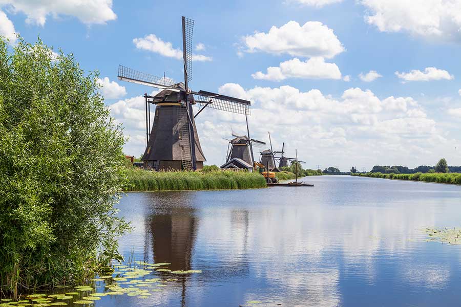 Windmills in the Netherlands