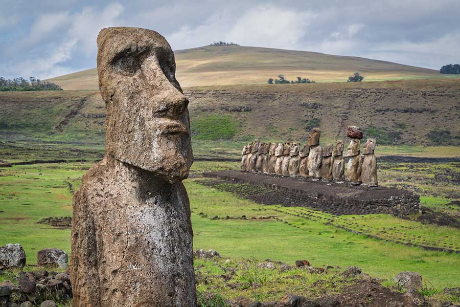 Easter Island in CHile