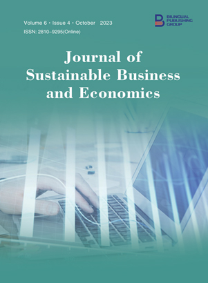 Cover of the Journal of Sustainable Business and Economics