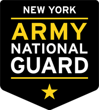 A photo of the New York Army National Guard logo