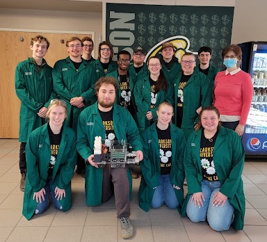 Our 2022 Chem-E-Car team places in the regional American Institute of Chemical Engineers (AIChE) competition