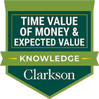 Time Value of Money & Expected Value - Knowledge Clarkson
