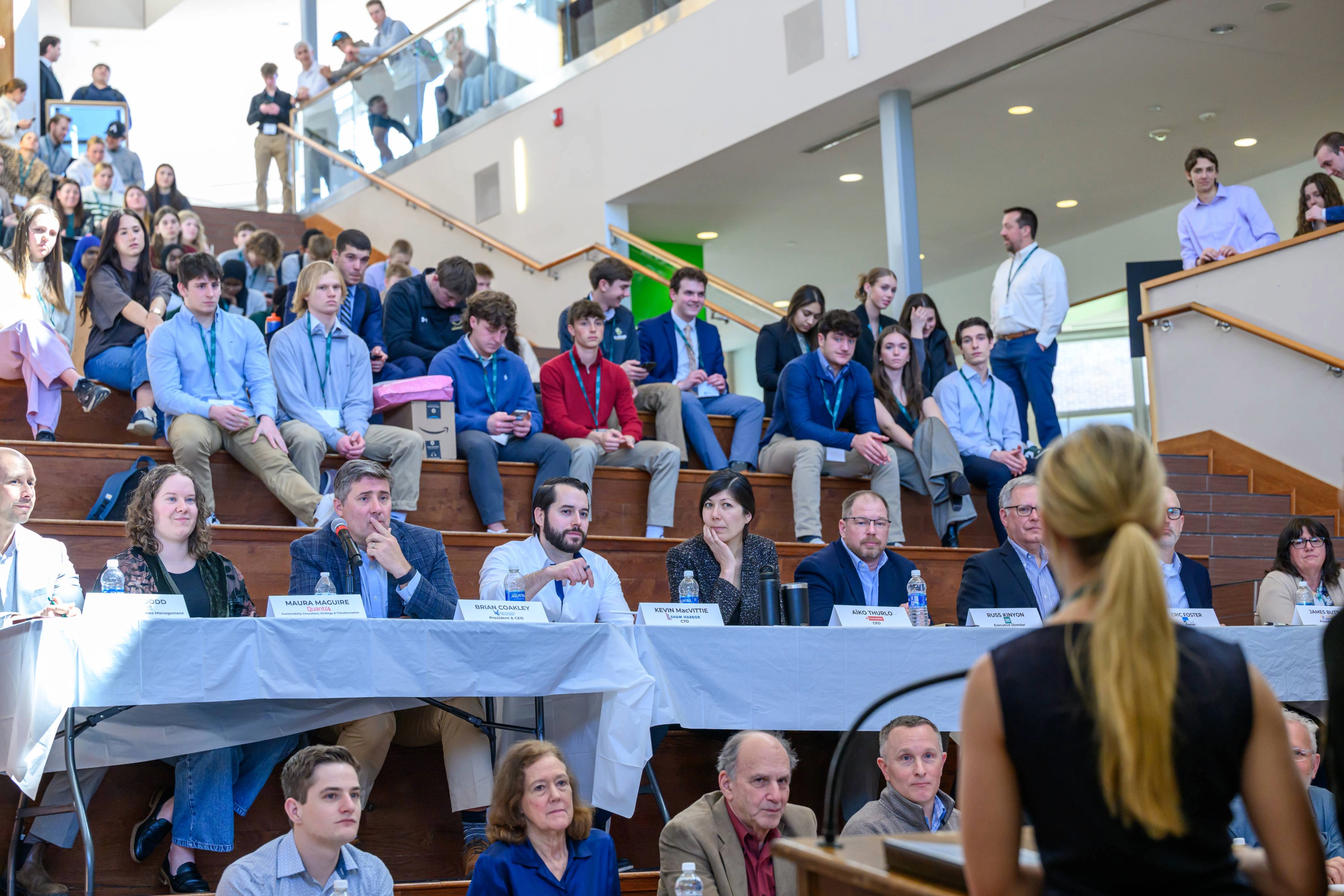 Student Center filled with students and faculty