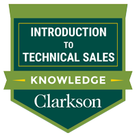 Intro to Technical Sales Microcredentials badge