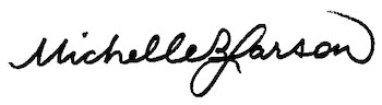Michelle B Larson signature