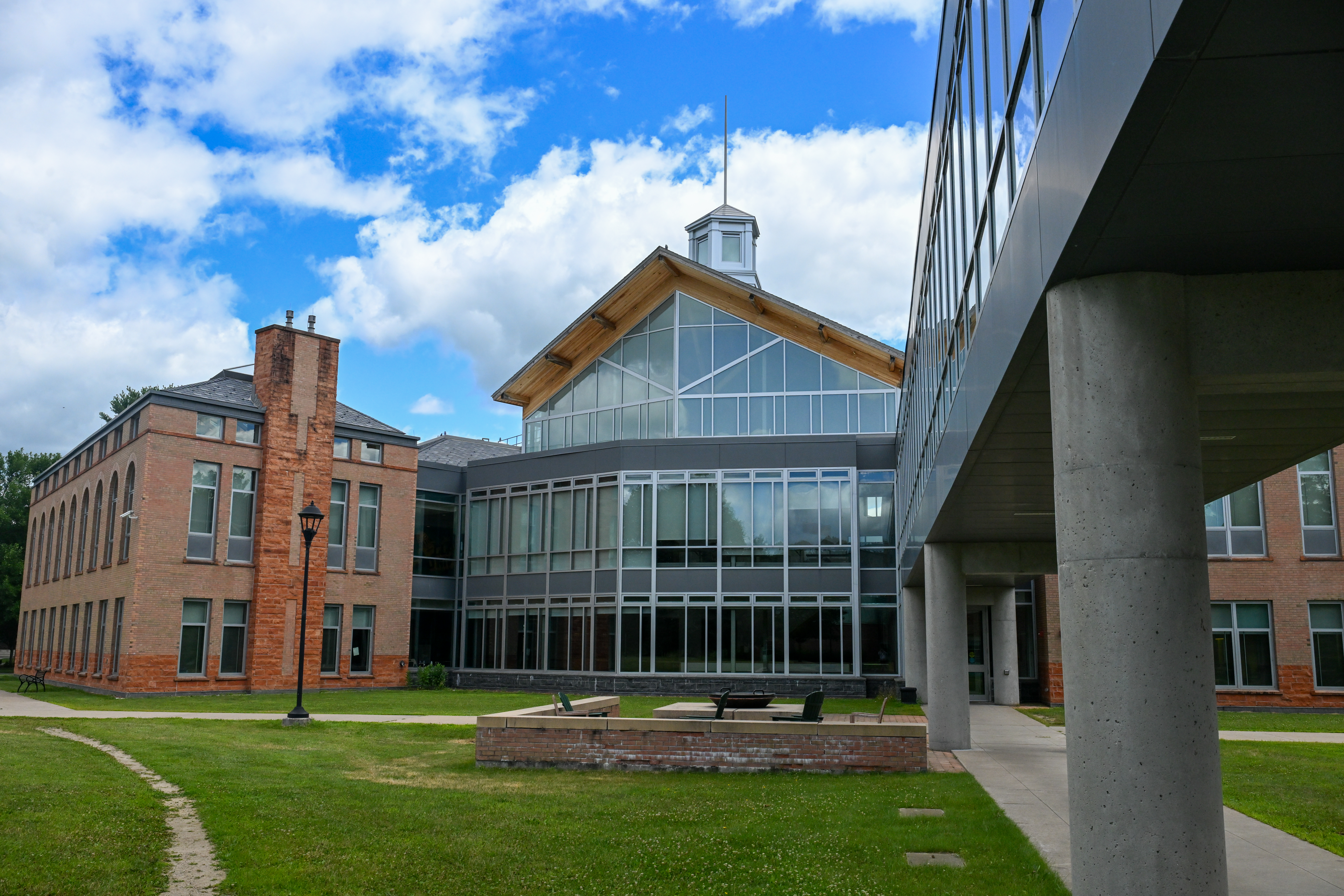 Entrance to Clarkson's Student Center Forum
