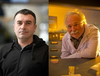 side by side headshots of Oleh Smutok and Evgeny Katz