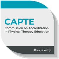 Logo of CAPTE, Commission on Accreditation in Physical Therapy Education