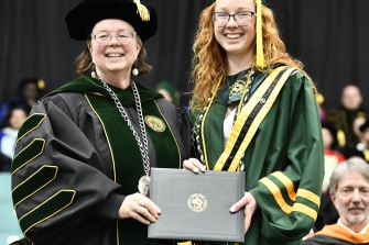 Clarkson University Senior Ella Weldy Receives Frederica Clarkson Award