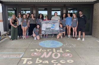 Clarkson University’s BRAIN-STEM Program Participants Host World No Tobacco Day Awareness Event at Madrid-Waddington Central School